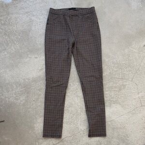 Sanctuary Brown Plaid Pants